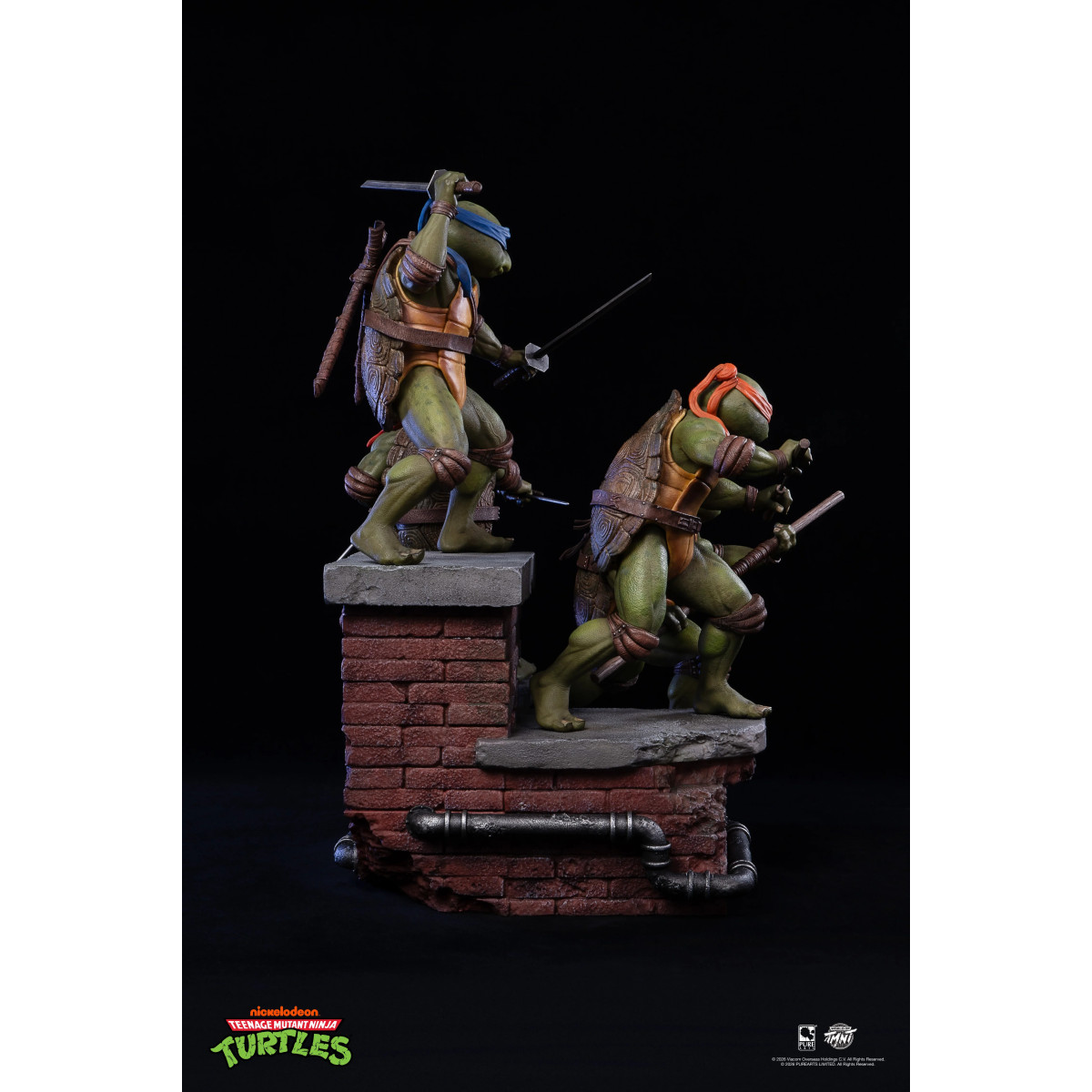 Pure Arts - Diorama de la película «Las Tortugas Ninja» a escala 1/6 (1990)