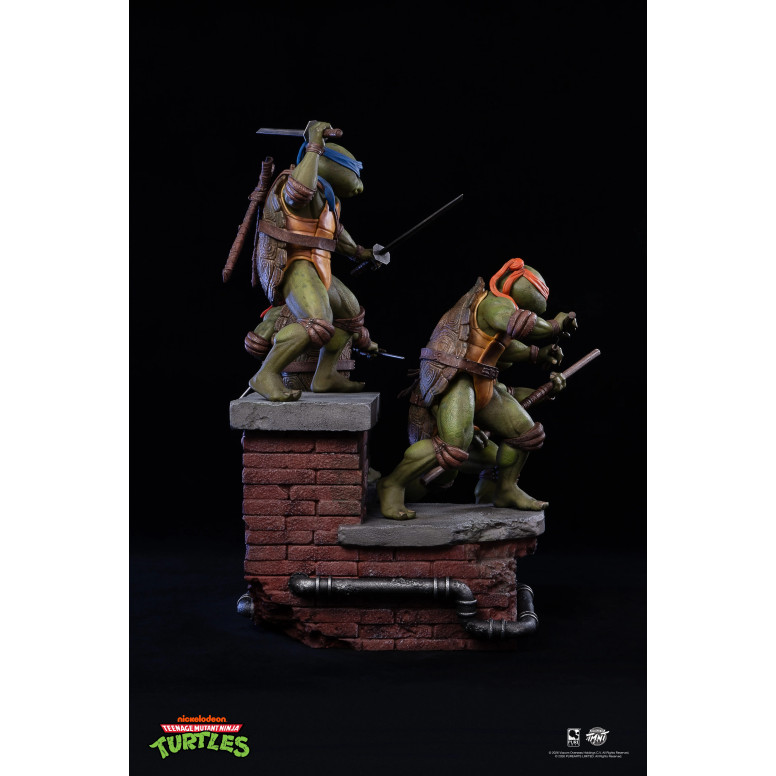 Pure Arts - Diorama de la película «Las Tortugas Ninja» a escala 1/6 (1990)