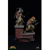 Pure Arts - Diorama de la película «Las Tortugas Ninja» a escala 1/6 (1990)