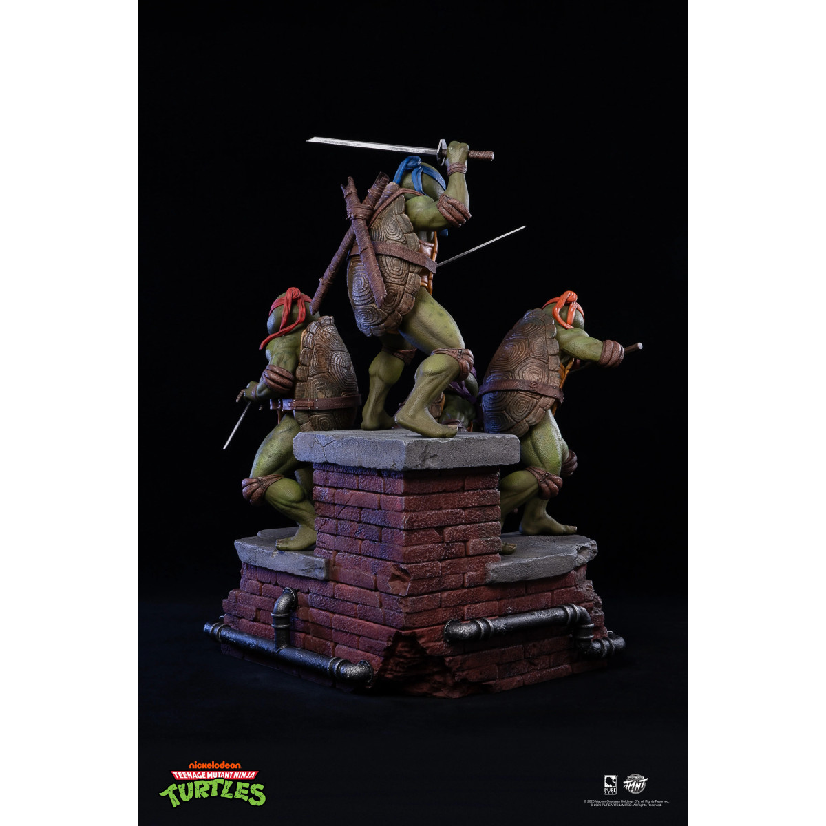 Pure Arts - Diorama de la película «Las Tortugas Ninja» a escala 1/6 (1990)