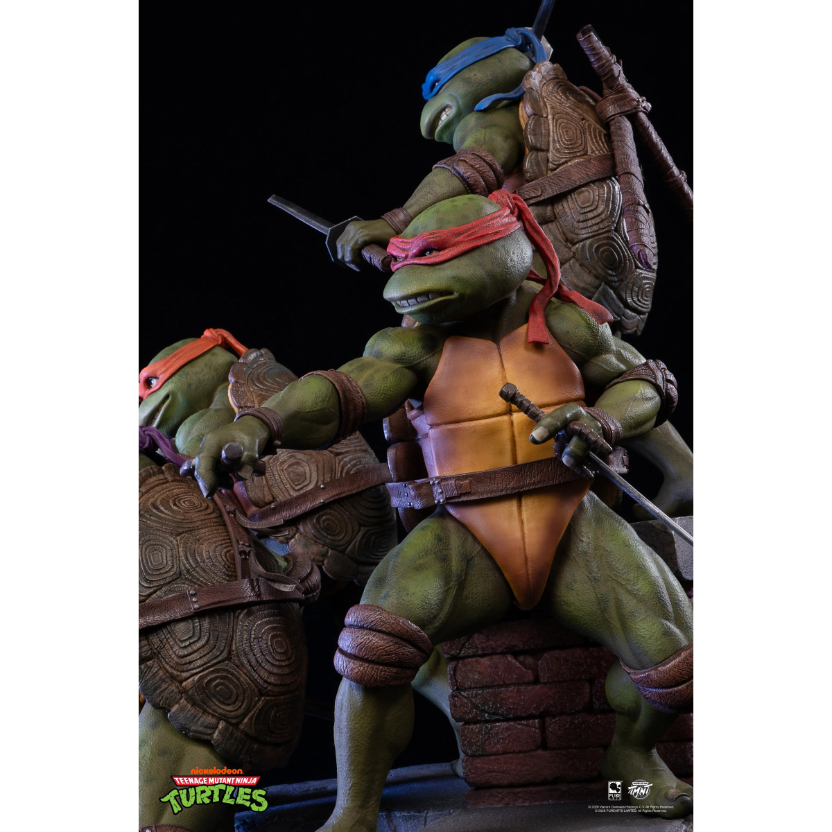 Pure Arts - Diorama de la película «Las Tortugas Ninja» a escala 1/6 (1990)