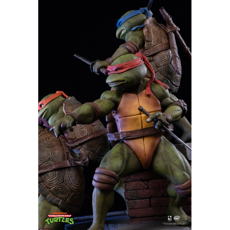 Pure Arts - Diorama de la película «Las Tortugas Ninja» a escala 1/6 (1990)
