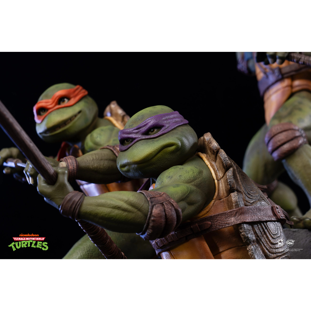 Pure Arts - Diorama de la película «Las Tortugas Ninja» a escala 1/6 (1990)