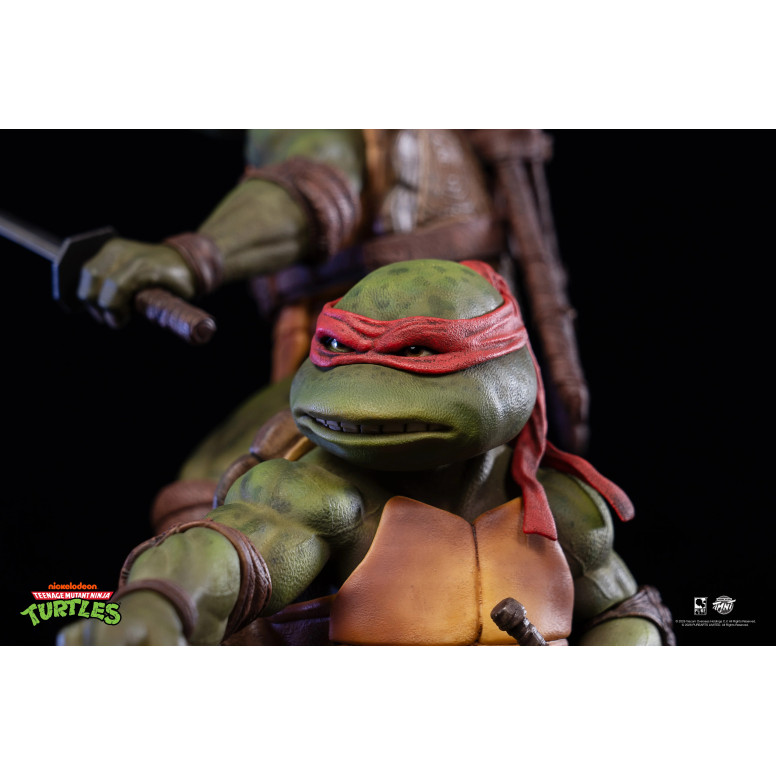 Pure Arts - Diorama de la película «Las Tortugas Ninja» a escala 1/6 (1990)