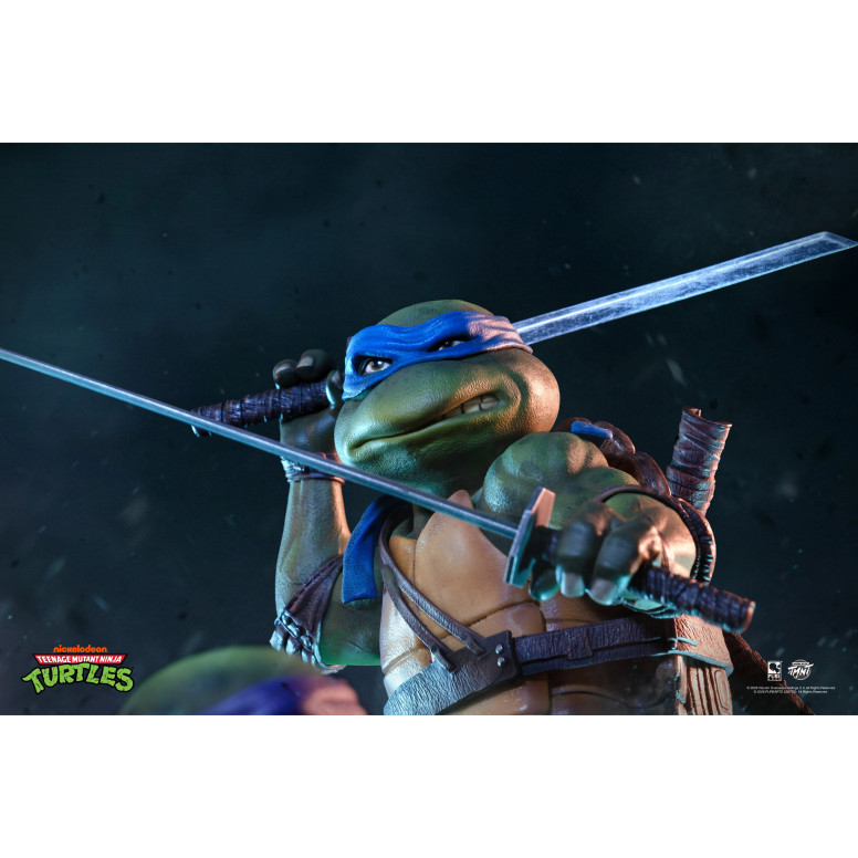 Pure Arts - Diorama de la película «Las Tortugas Ninja» a escala 1/6 (1990)