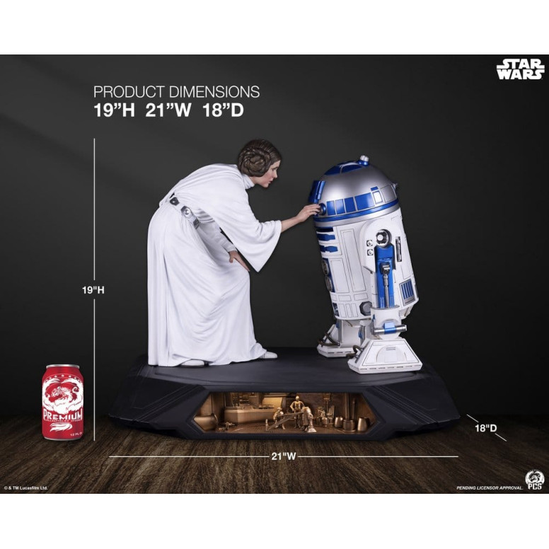 PCS Star Wars - La princesa Leia 1/3