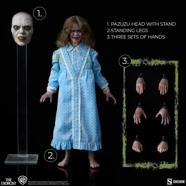 Sideshow Figura de «El exorcista» a escala 1/6: Regan MacNeil, 23 cm