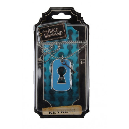 Alice au pays des merveilles porte-clés Collier KeyHole