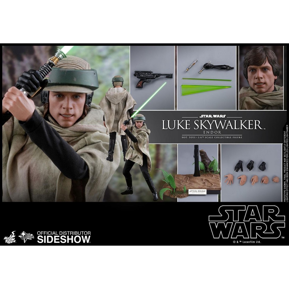 Hot Toys Star Wars The Force Awakens Luke Skywalker 1/6