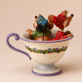 Enesco Disney Traditions Cendrillon Horloge Jaq et Gus