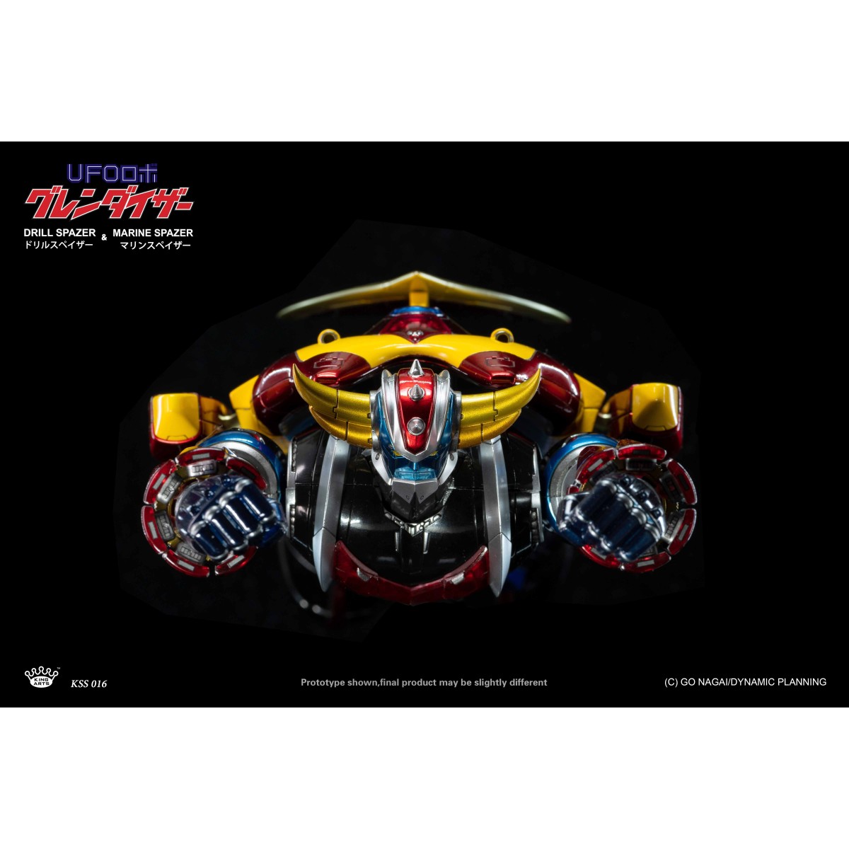 King Arts Diecast Action Uforobot Grendizer 25cm