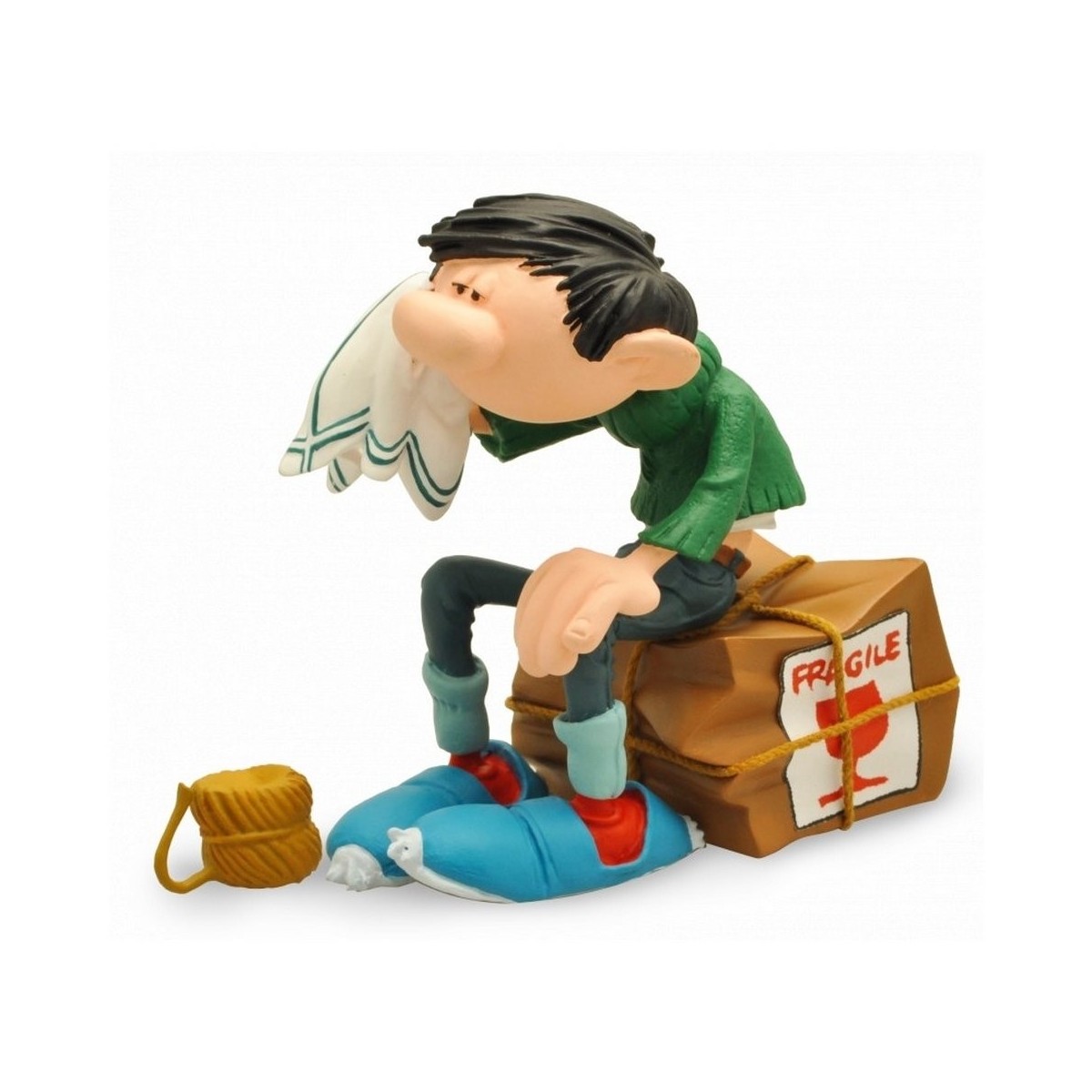 Gaston Lagaffe - Figurine en résine : Bras croisés