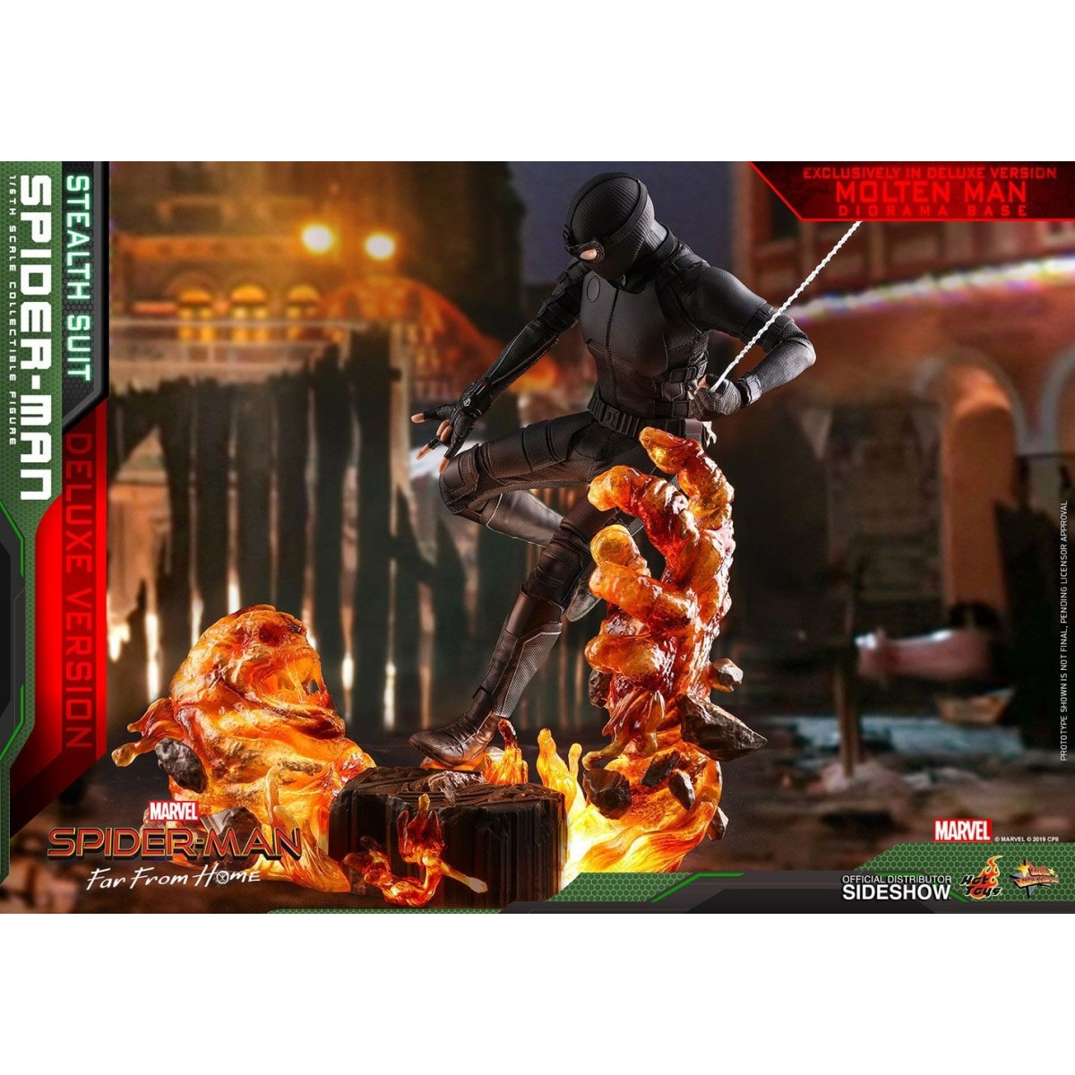 Hot Toys Spiderman 3 Spider Man 1/6 30 cm
