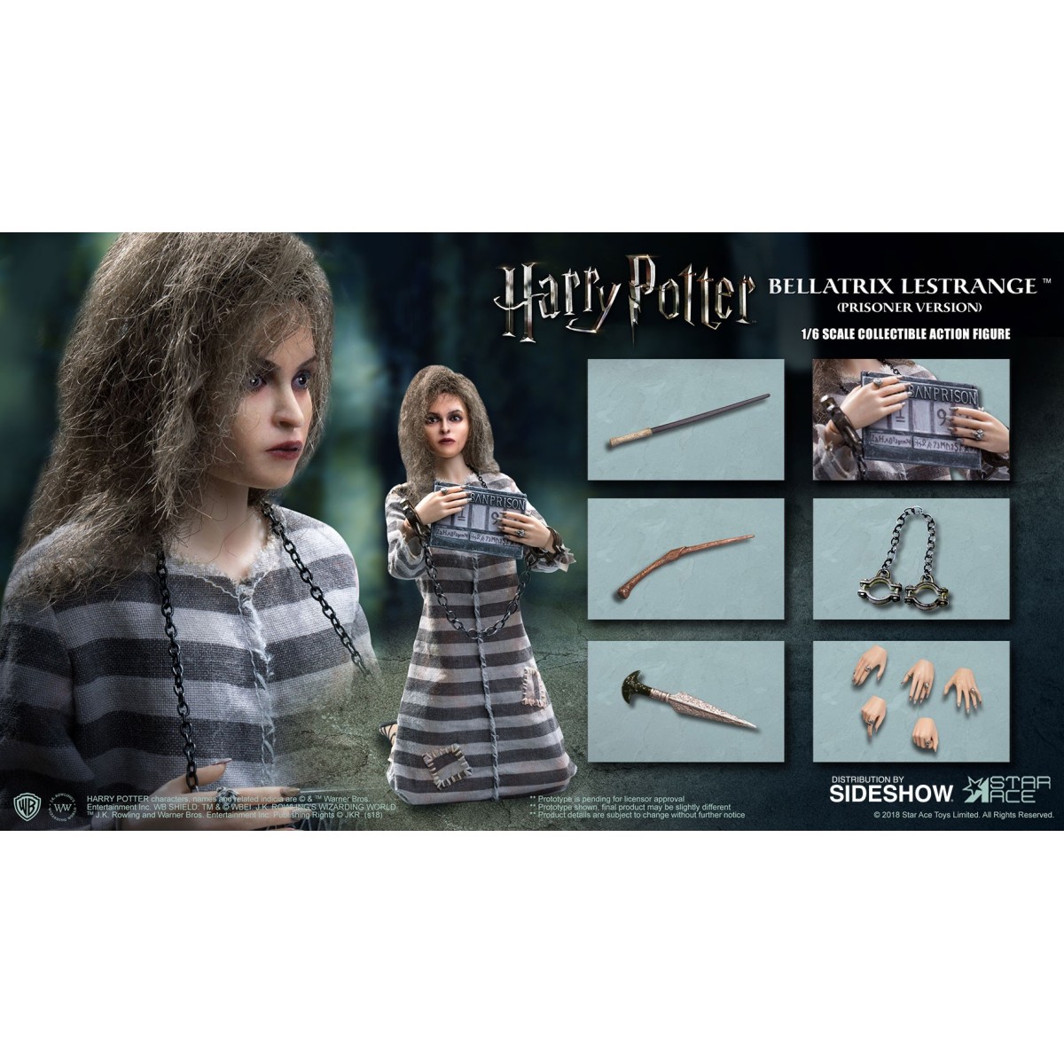 Star Ace Figurine Harry Potter Mad Eye Moody 1/6
