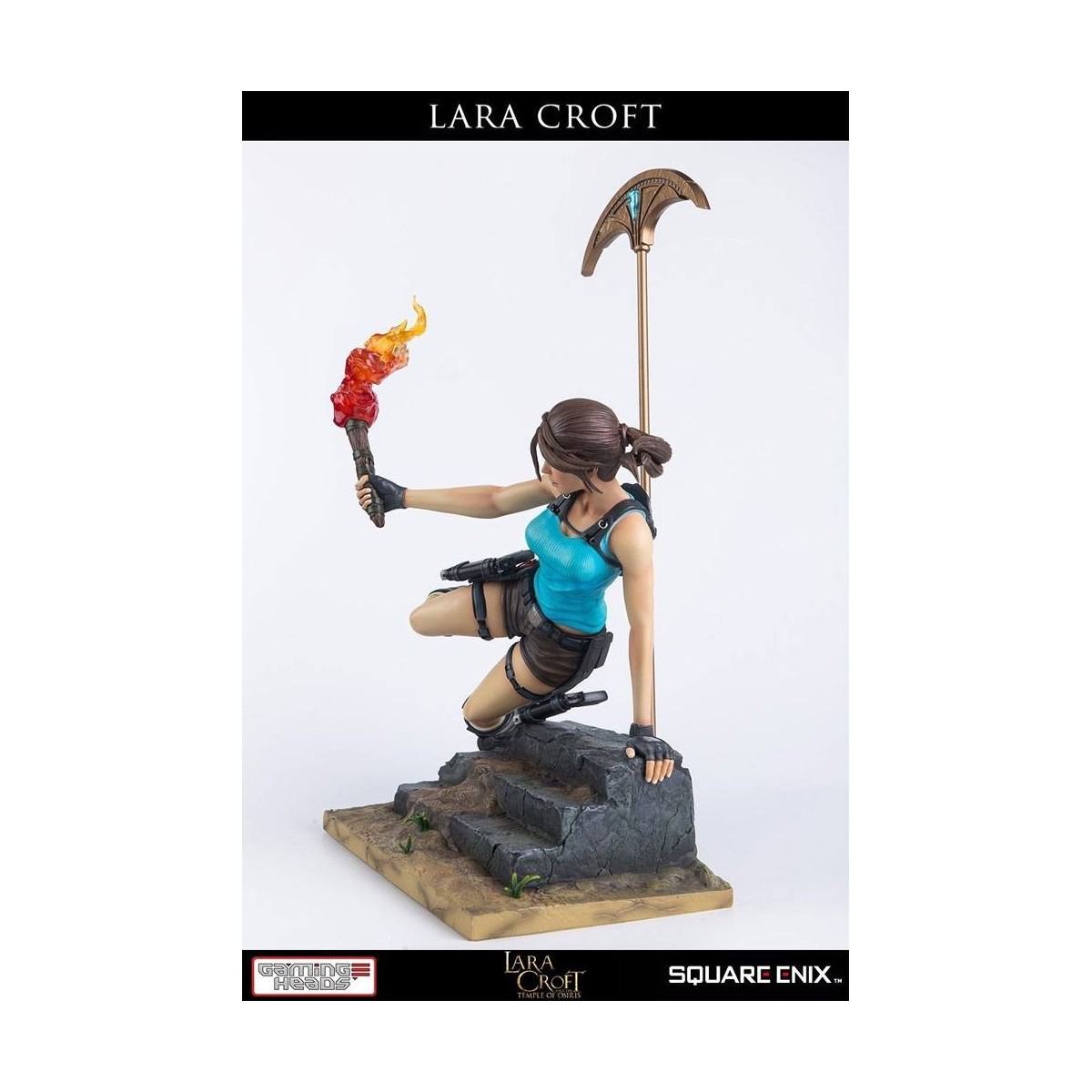 Gaming Head Statue Tomb Raider Temple of Osiris