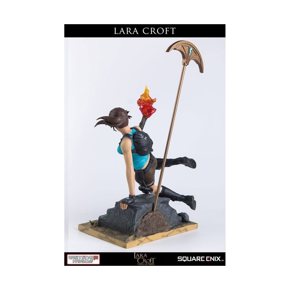 Gaming Head Statue Tomb Raider Temple of Osiris