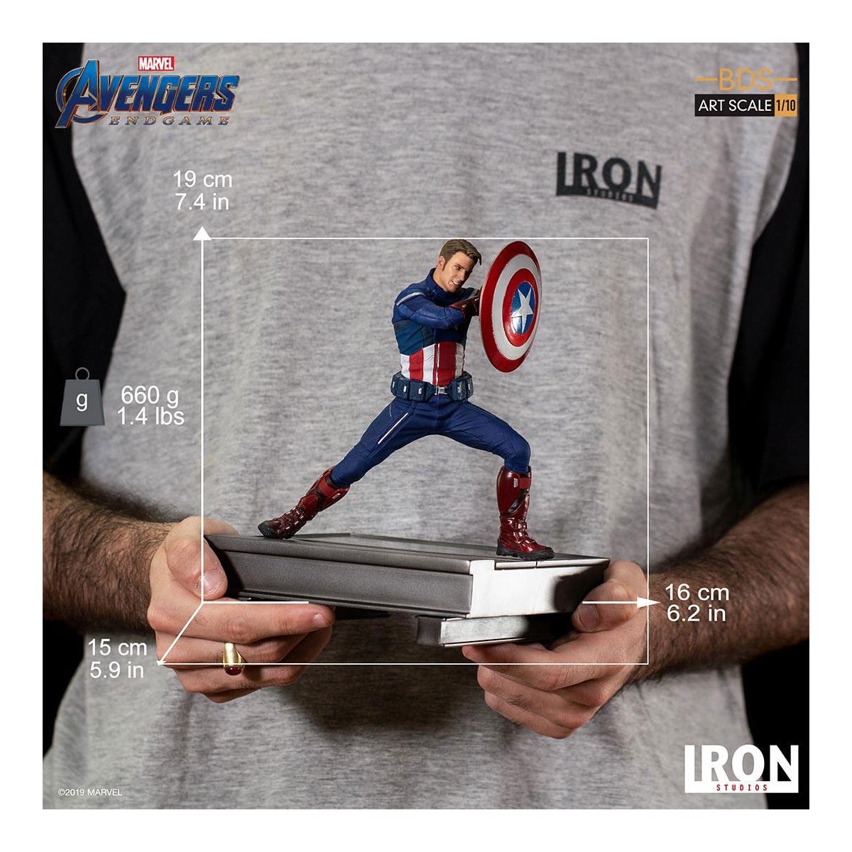 Iron Studios Captain America Civil War 1/10