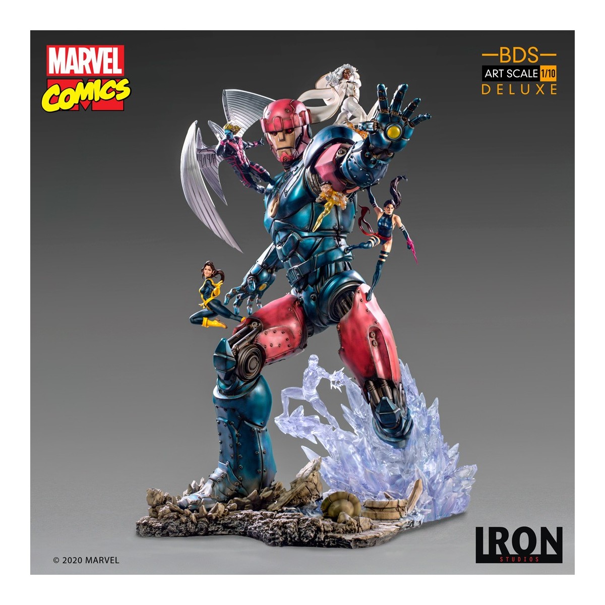 IRON STUDIOS - X-Men Vs Sentinel 3 Deluxe BDS Art Scale 1/10 - Marvel Comics