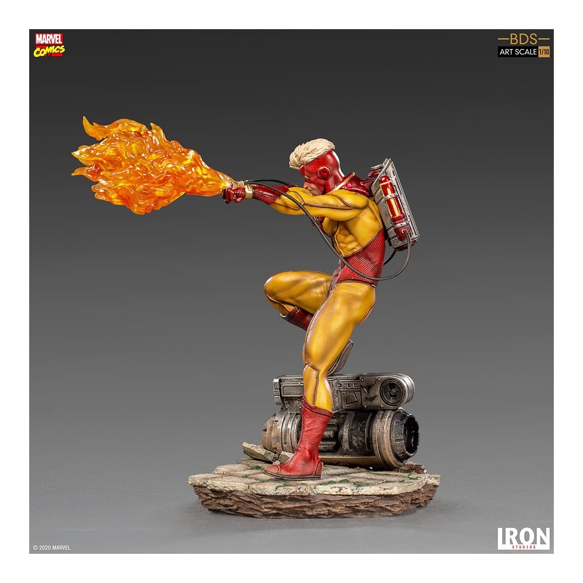 IRON STUDIOS - Pyro BDS Art Scale 1/10 - Marvel Comics