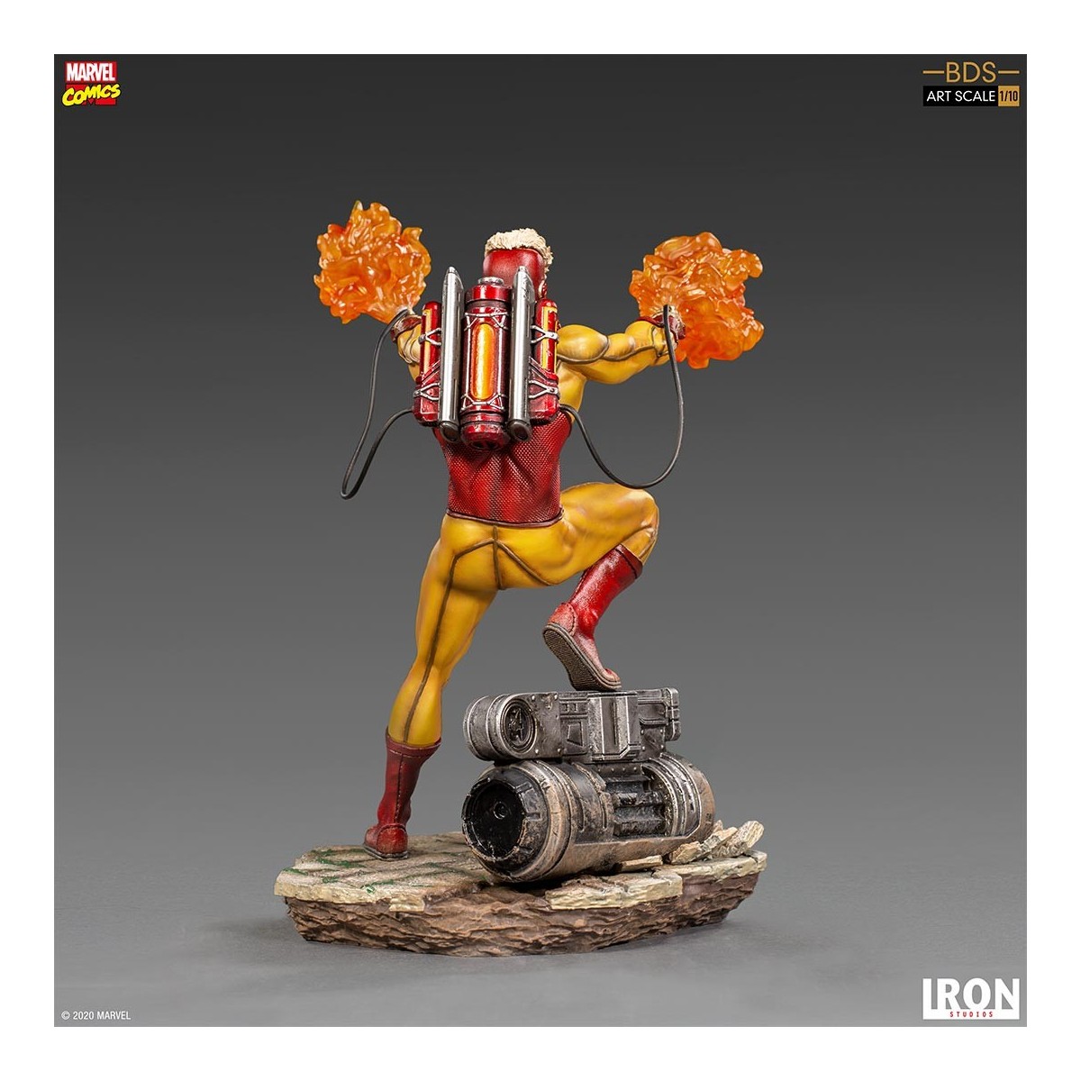 IRON STUDIOS - Pyro BDS Art Scale 1/10 - Marvel Comics