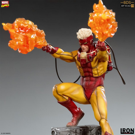 IRON STUDIOS - Pyro BDS Art Scale 1/10 - Marvel Comics
