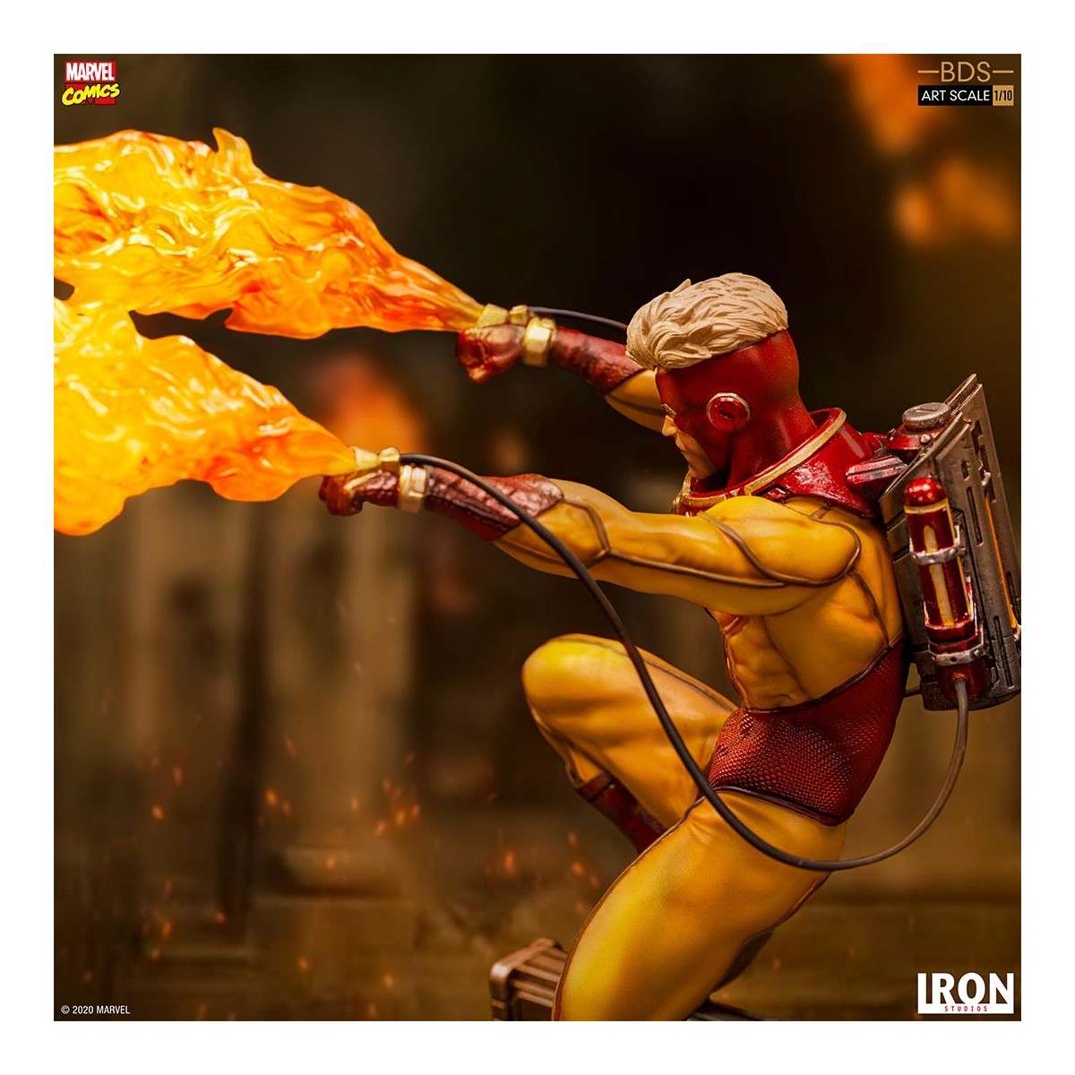 IRON STUDIOS - Pyro BDS Art Scale 1/10 - Marvel Comics