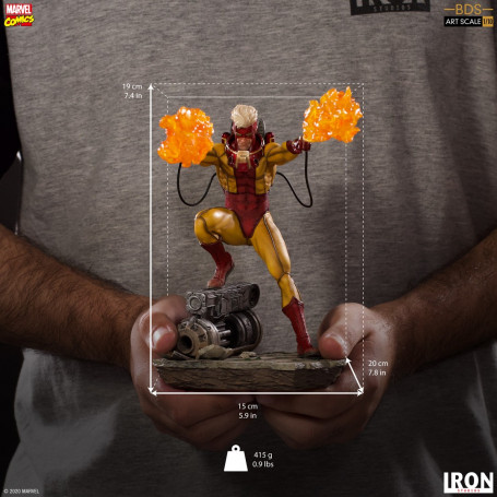 IRON STUDIOS - Pyro BDS Art Scale 1/10 - Marvel Comics