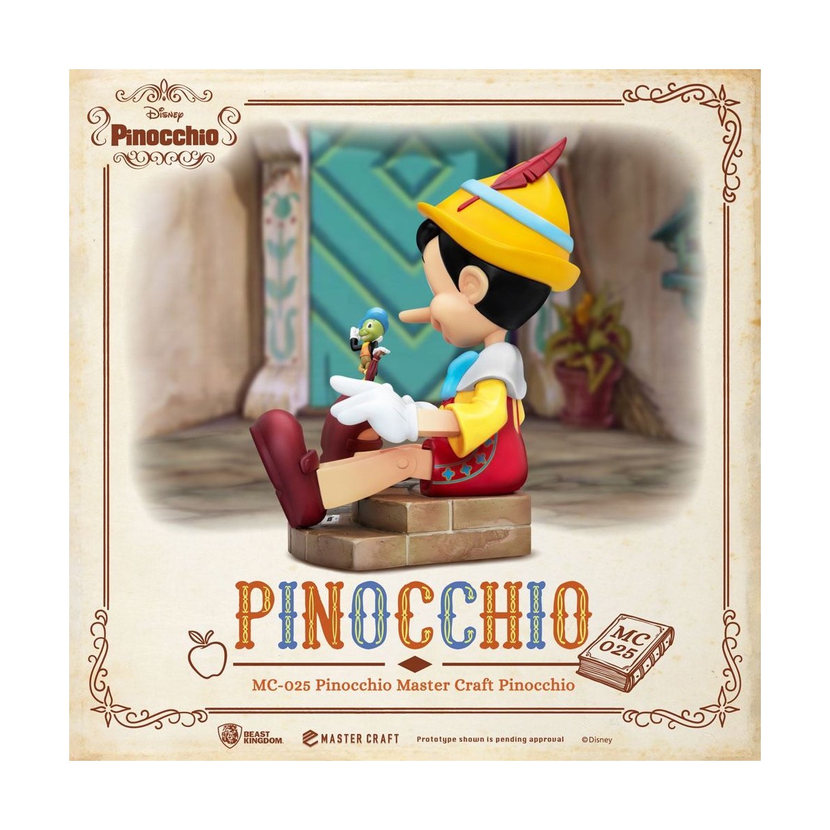 Enesco Disney Miss Mindy Alice on Mushroom