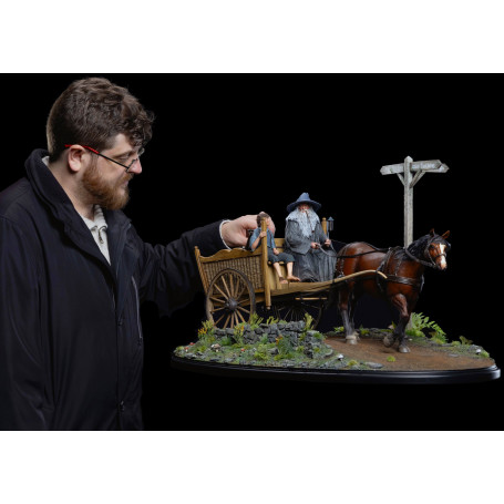 Weta Gandalf et Frodo Museum Masterline