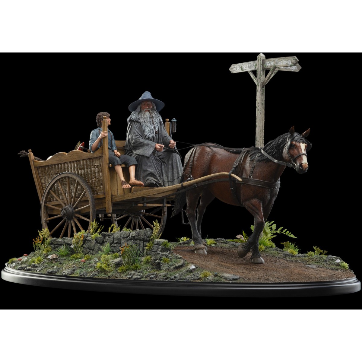 Weta Gandalf et Frodo Museum Masterline