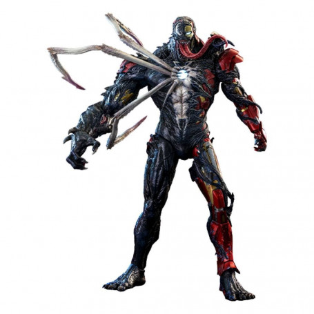Juguetes calientes - Hombre de Hierro Venenoso - Marvel's Spider-Man: Figuras de Veneno Máximo Colección del Artista 1/6