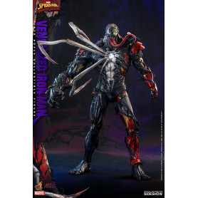 Juguetes calientes - Hombre de Hierro Venenoso - Marvel's Spider-Man: Figuras de Veneno Máximo Colección del Artista 1/6