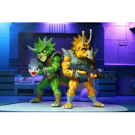 Neca - TMNT - Tortugas Ninja - Pack Captain Zarax & Zork