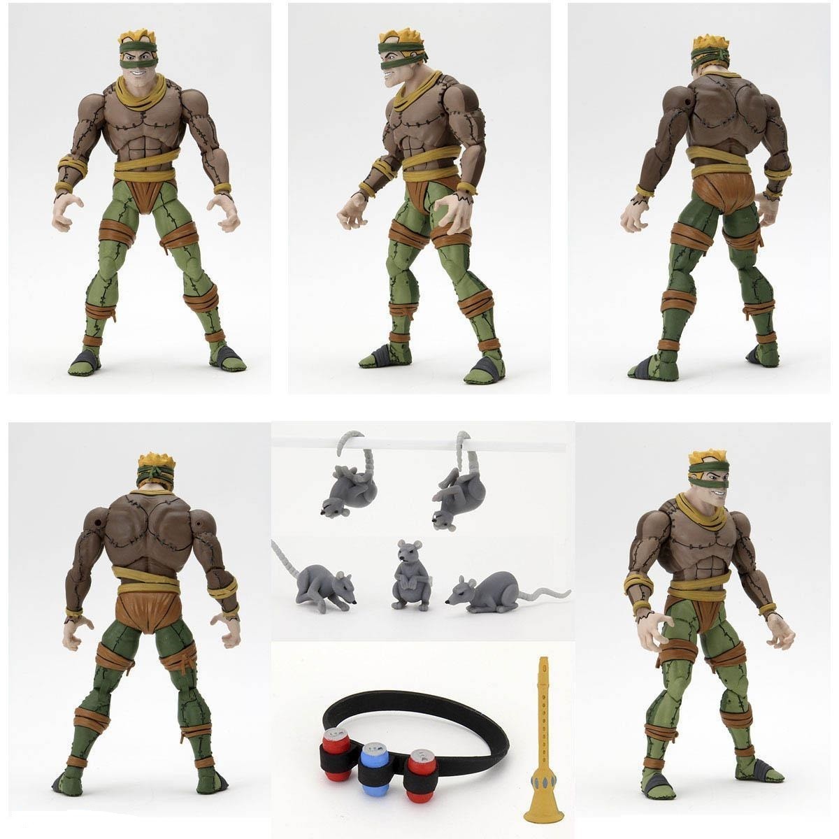 Neca - TMNT - Tortugas Ninja - Pack 2 figuras Rat King & Vernon