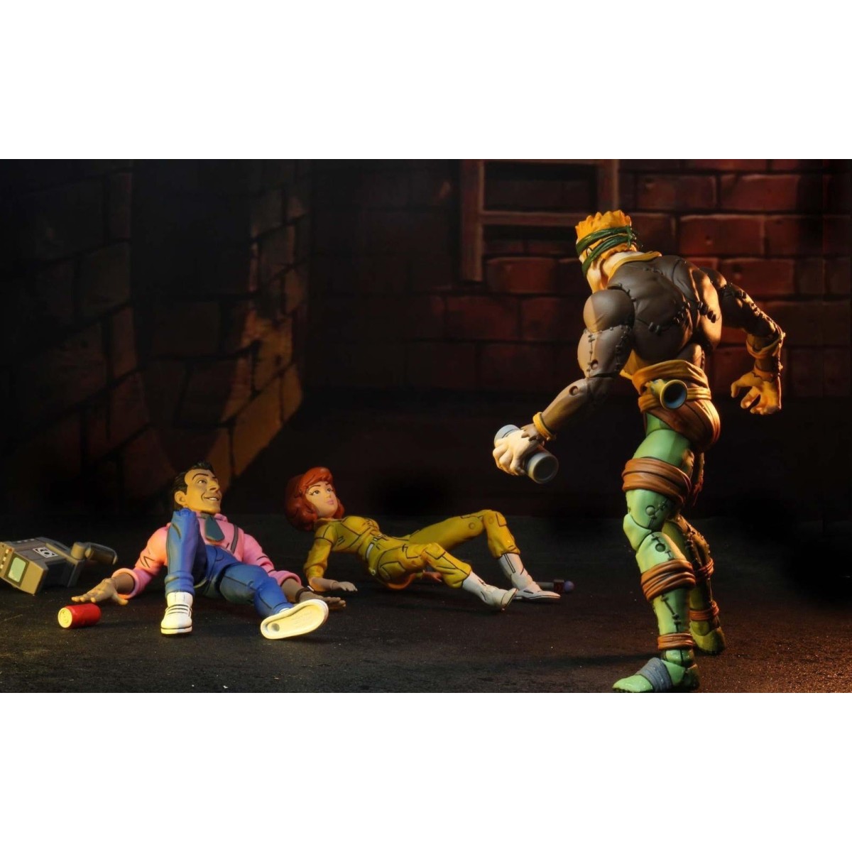 Neca - TMNT - Tortugas Ninja - Pack 2 figuras Rat King & Vernon