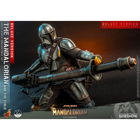 Juguetes calientes Star Wars - El Mandalorian y el niño de lujo 1/4