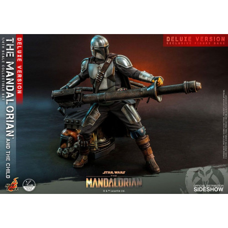 Juguetes calientes Star Wars - El Mandalorian y el niño de lujo 1/4