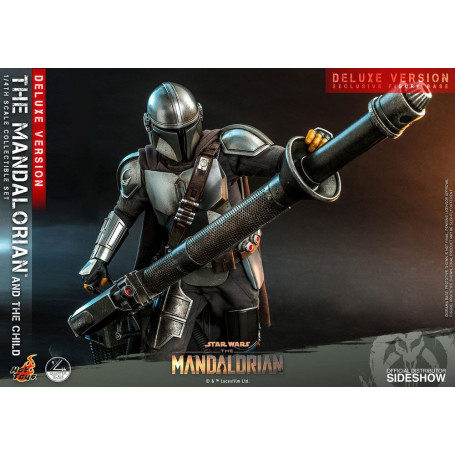 Juguetes calientes Star Wars - El Mandalorian y el niño de lujo 1/4