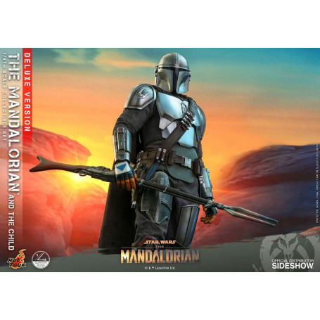 Juguetes calientes Star Wars - El Mandalorian y el niño de lujo 1/4