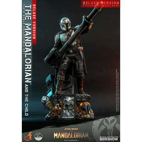 Juguetes calientes Star Wars - El Mandalorian y el niño de lujo 1/4