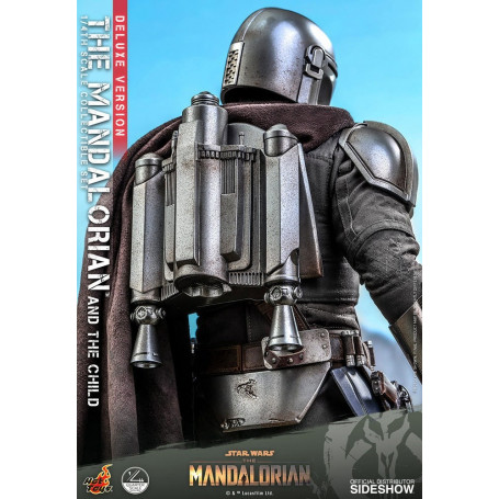 Juguetes calientes Star Wars - El Mandalorian y el niño de lujo 1/4