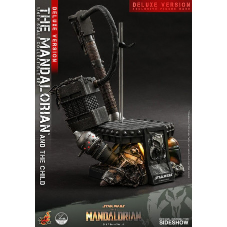 Juguetes calientes Star Wars - El Mandalorian y el niño de lujo 1/4