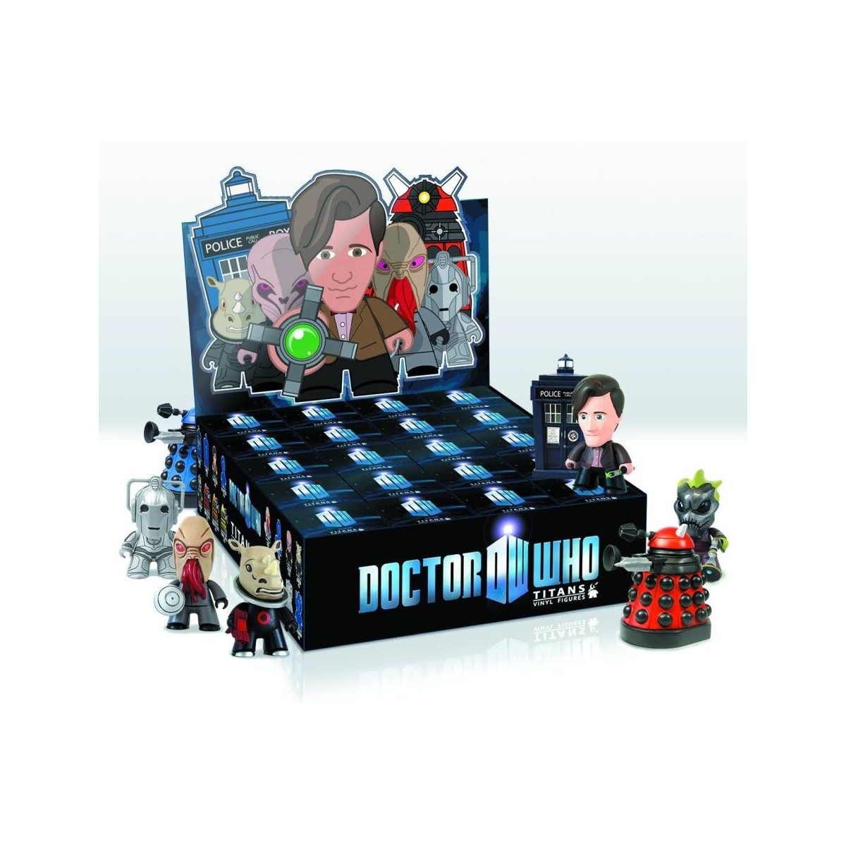 El Doctor Who 1 serie de mini figuras de vinilo Mystery Pack
