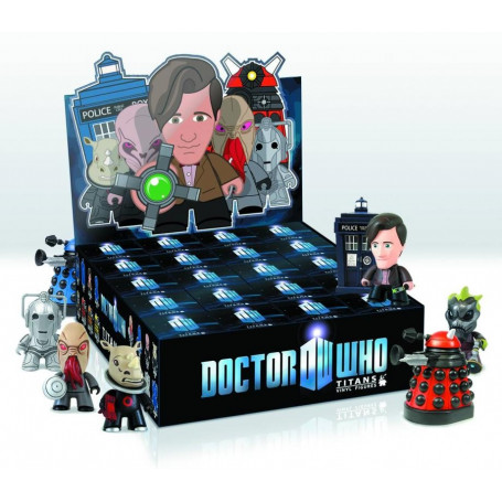 El Doctor Who 1 serie de mini figuras de vinilo Mystery Pack