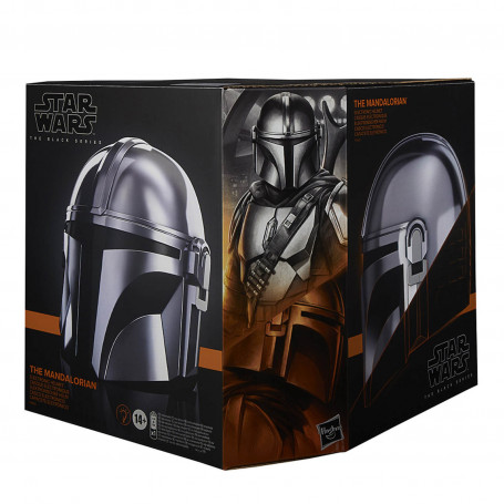 Hasbro - El Casco Mandaloriano - Star Wars Black Series Helmet 1:1 Replica Premium