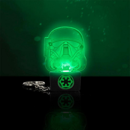 Paladone - Star Wars - Death Trooper iluminó el llavero