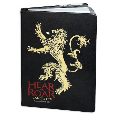 Juego de Tronos - Cuaderno y Marcador - Stark