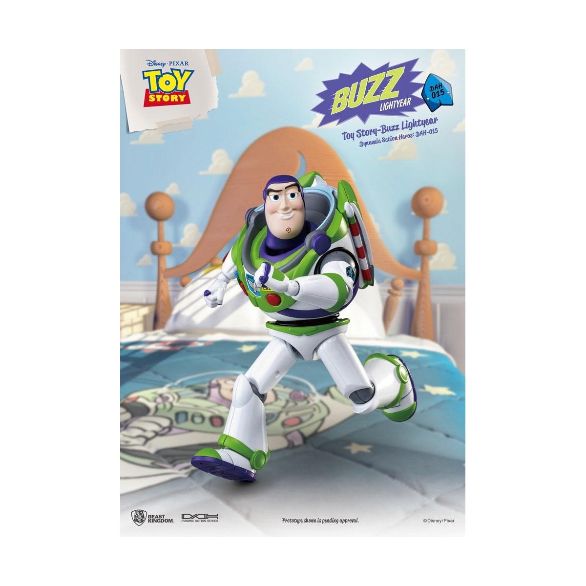 Reino de la Bestia - Toy Story Buzz Lightyear - Héroes de Acción Dinámica 1/9 figura de acción