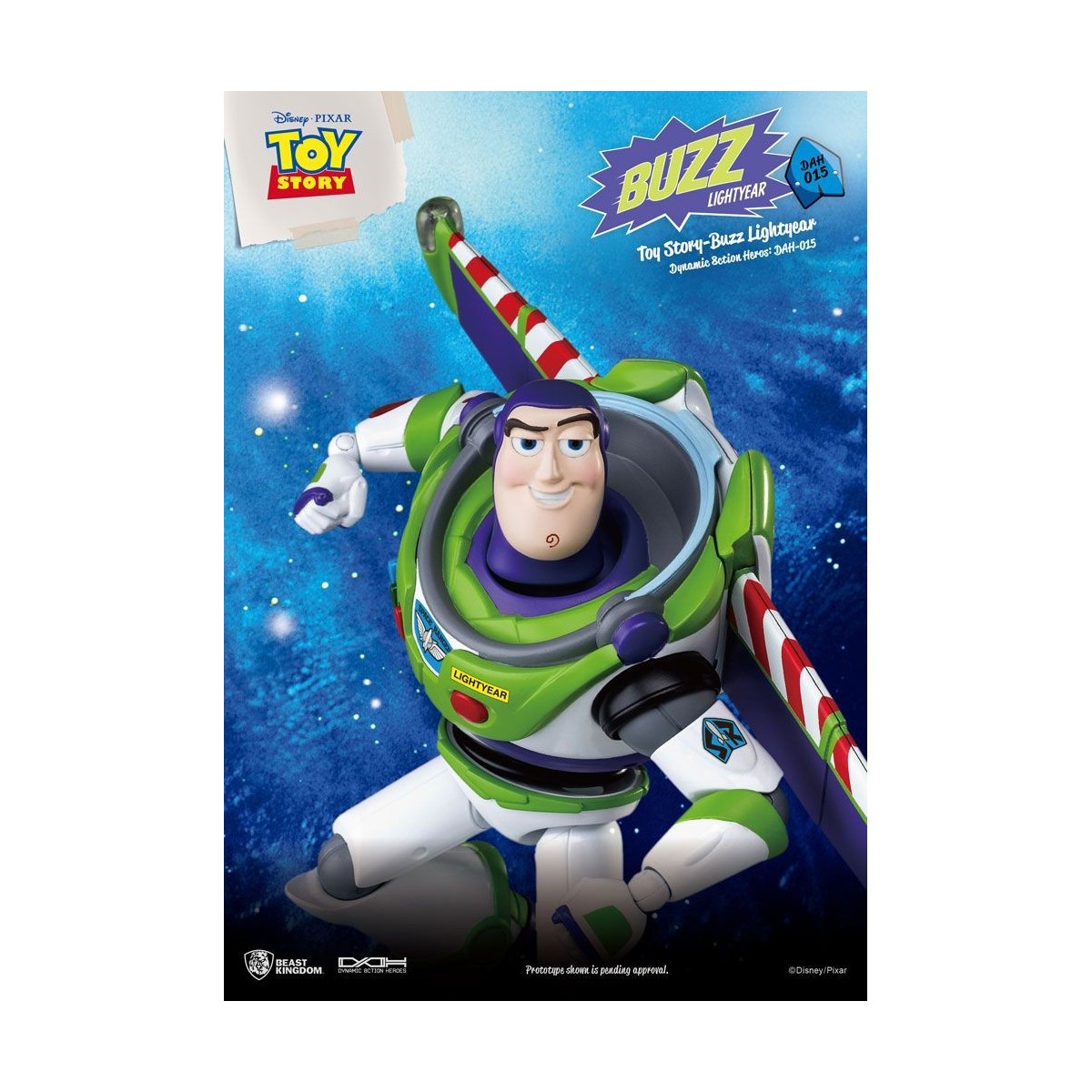 Reino de la Bestia - Toy Story Buzz Lightyear - Héroes de Acción Dinámica 1/9 figura de acción