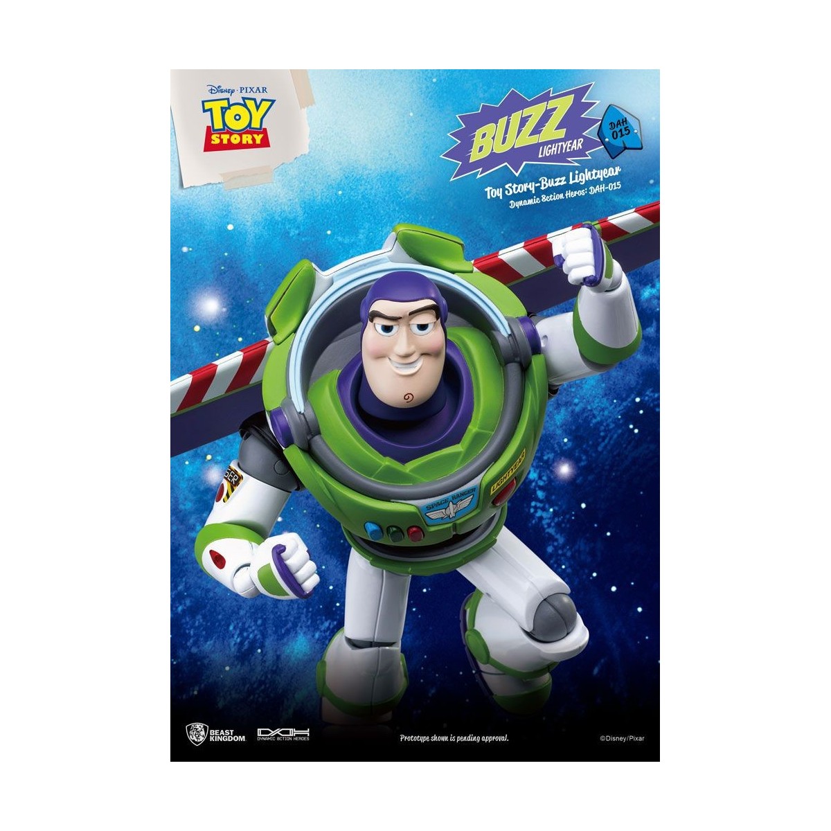 Reino de la Bestia - Toy Story Buzz Lightyear - Héroes de Acción Dinámica 1/9 figura de acción